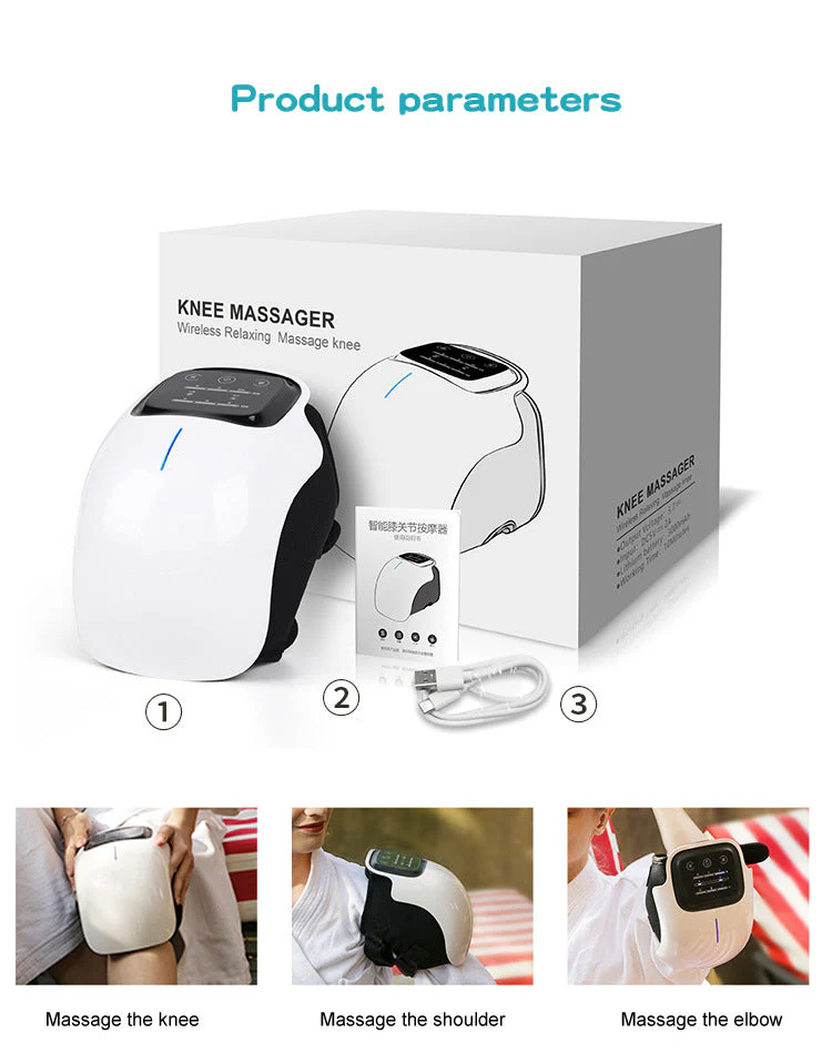 Sakerplus® Knee Massager With Heat And Vibration - Image 4