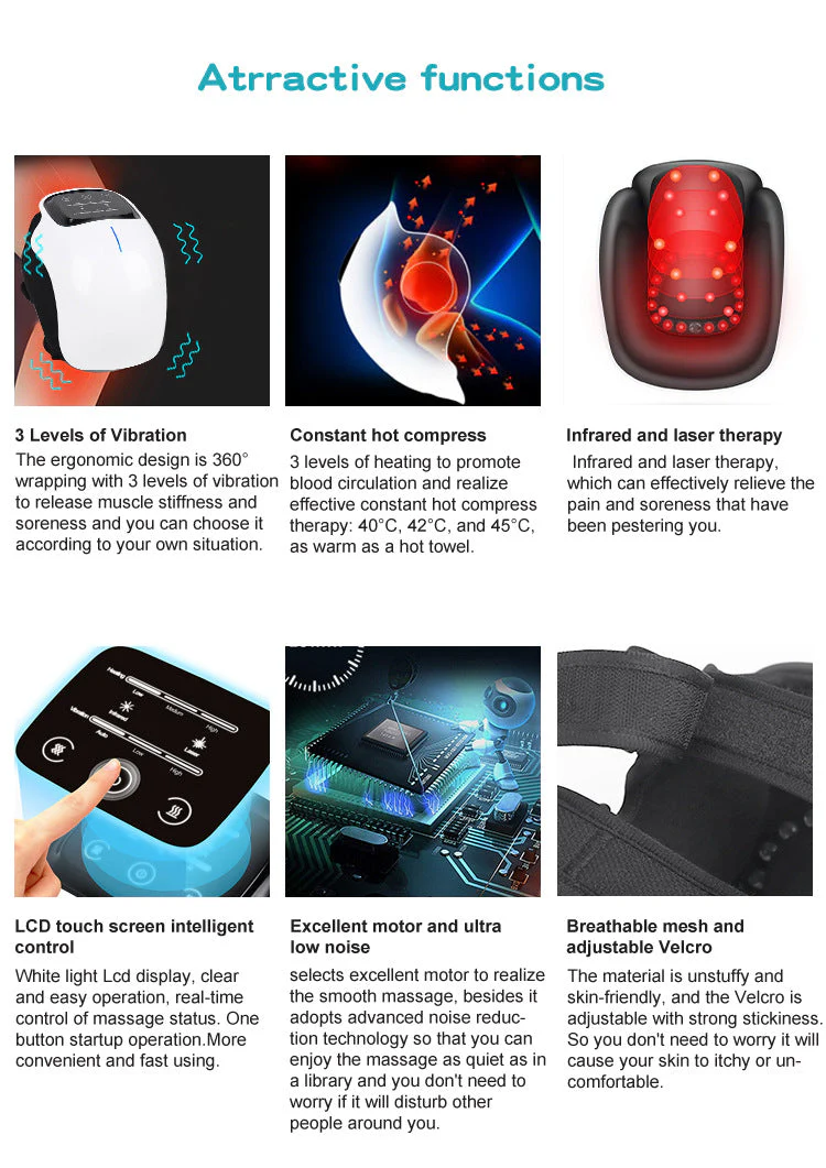 Sakerplus® Knee Massager With Heat And Vibration - Image 7