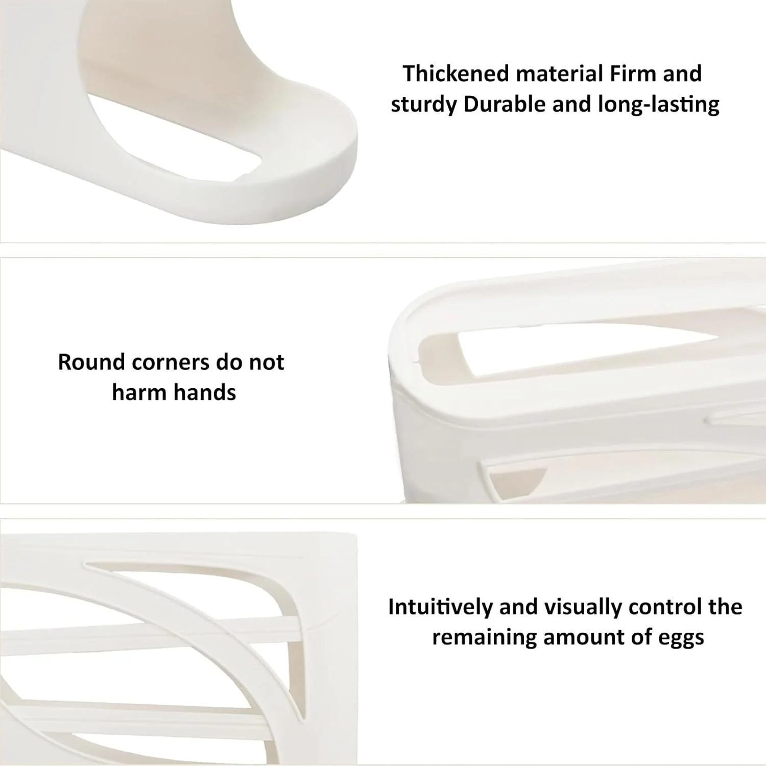 SakerplusĀ® Large Capacity Egg Holder Organizer - Image 10
