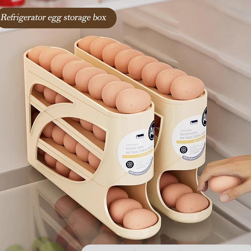 SakerplusĀ® Large Capacity Egg Holder Organizer - Image 3