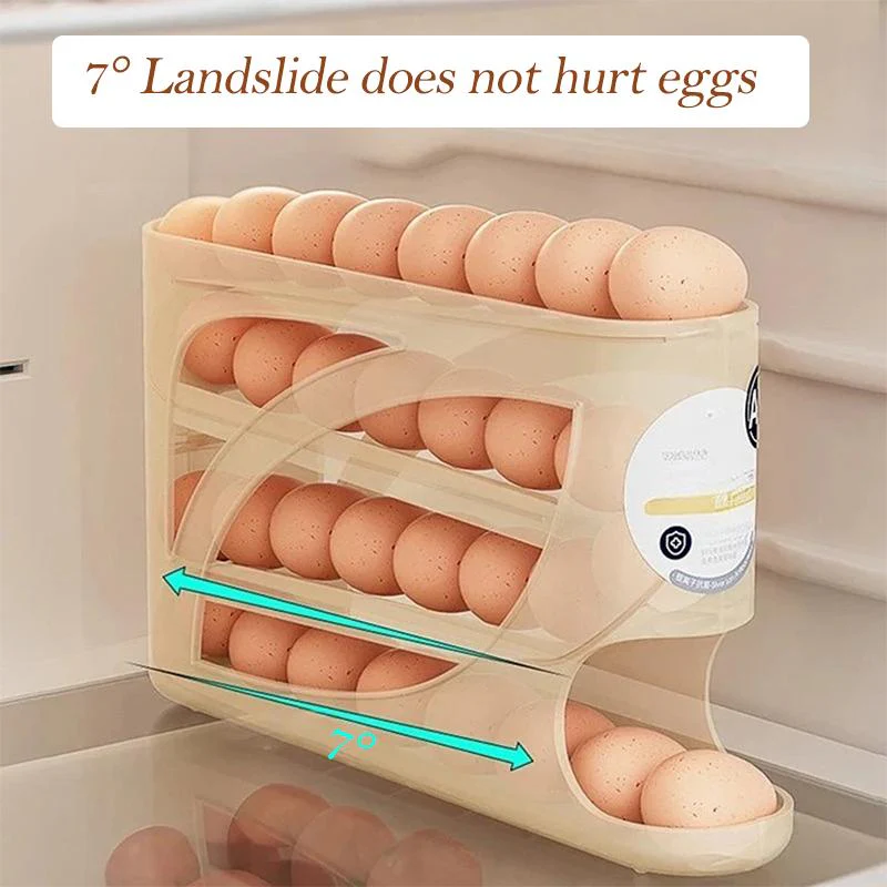 SakerplusĀ® Large Capacity Egg Holder Organizer - Image 8