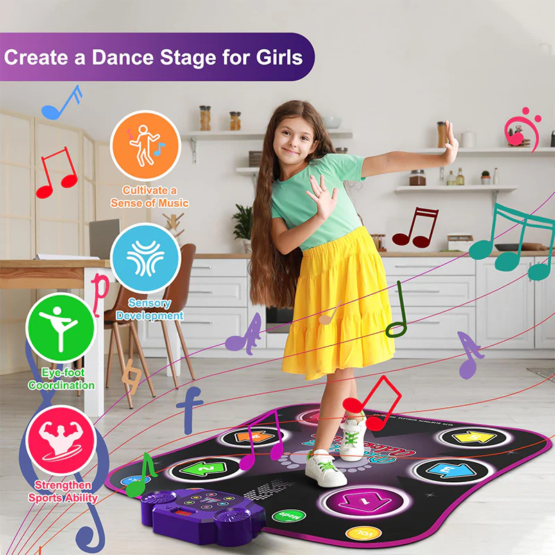 Sakerplus® LED Bluetooth Kids Dance Mat - Image 7