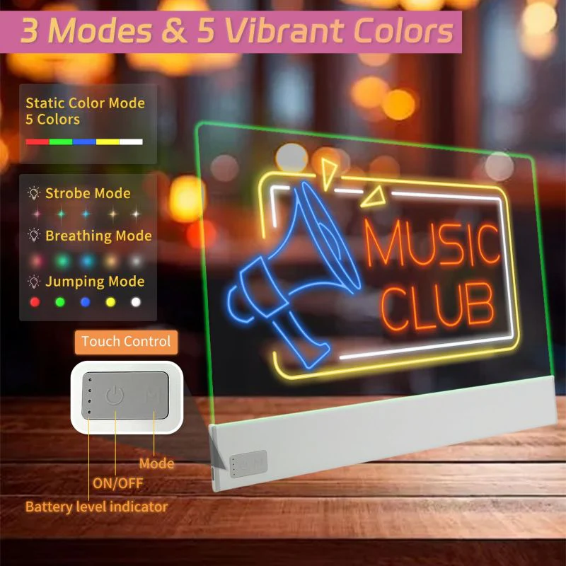 Sakerplus® LED Light Up Drawing Board - Image 4