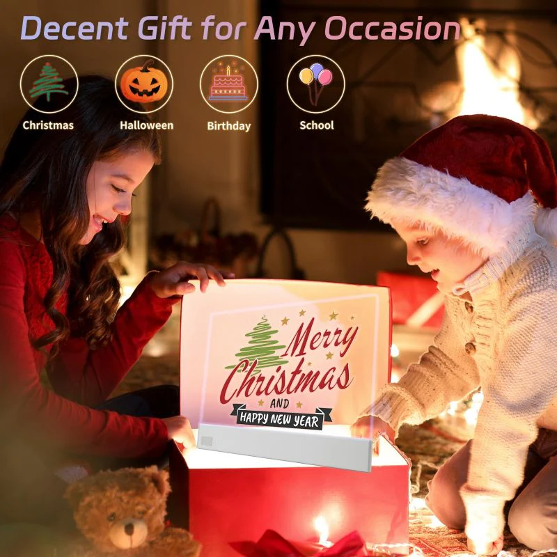 Sakerplus® LED Light Up Drawing Board - Image 8