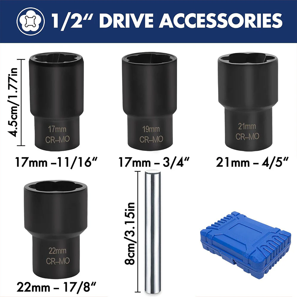 Sakerplus®  Lug Nut Remover For Damaged Bolts - Image 6