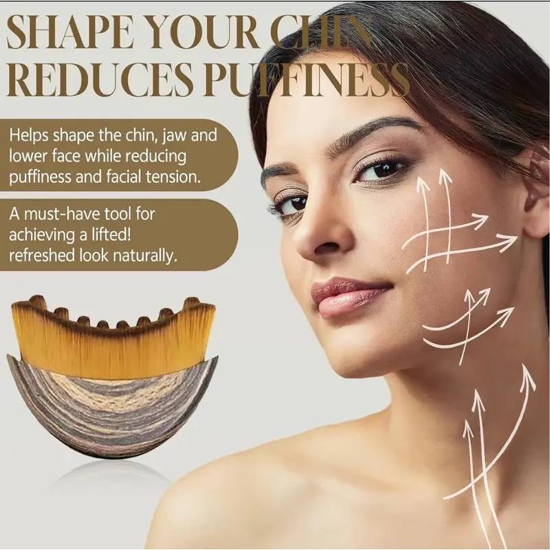 Sakerplus® Lymphatic Contour Facial Massage Brush - Image 11