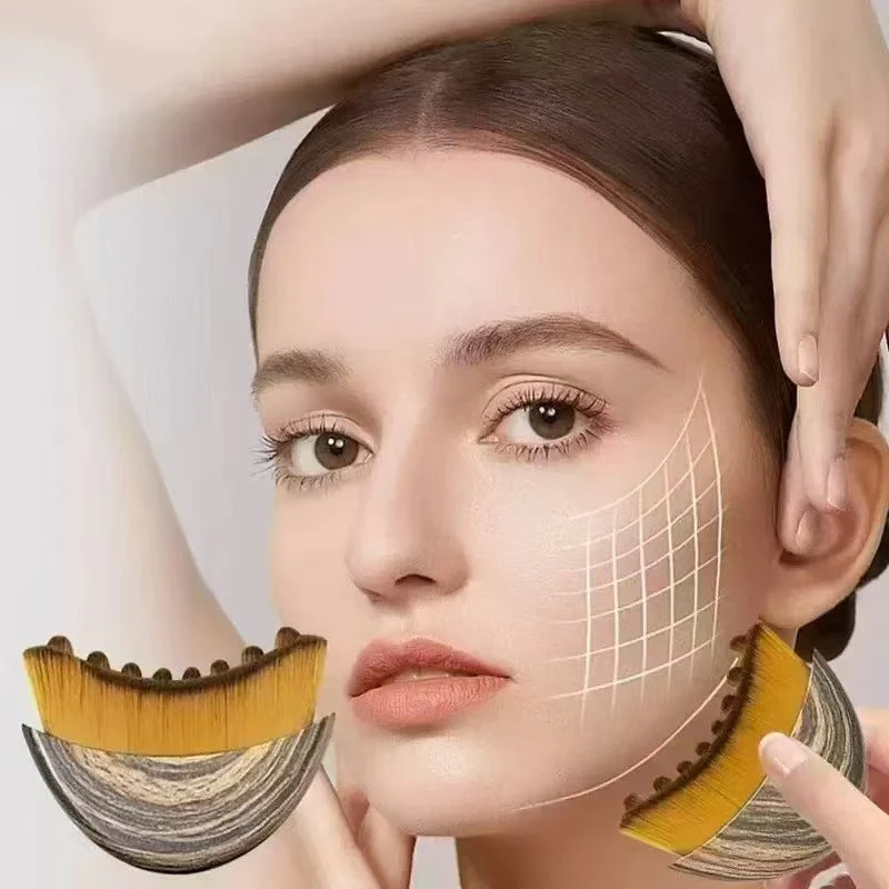 Sakerplus® Lymphatic Contour Facial Massage Brush - Image 14