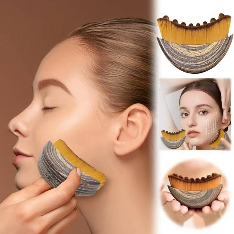 Sakerplus® Lymphatic Contour Facial Massage Brush - Image 8