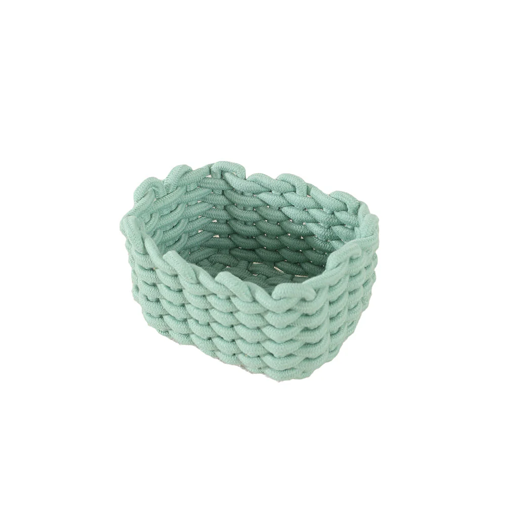 SakerplusĀ® Macrame Woven Storage Basket Set - Image 14