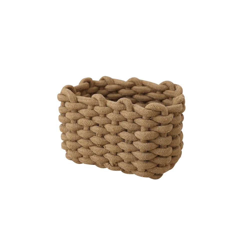 SakerplusĀ® Macrame Woven Storage Basket Set - Image 16
