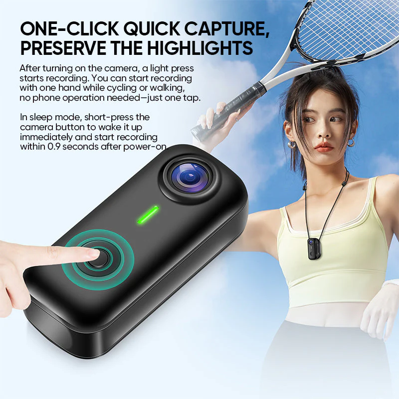 Sakerplus® Magnetic Waterproof Sport Action Camera - Image 12