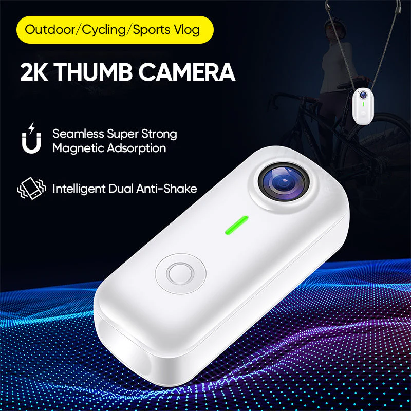 Sakerplus® Magnetic Waterproof Sport Action Camera - Image 4