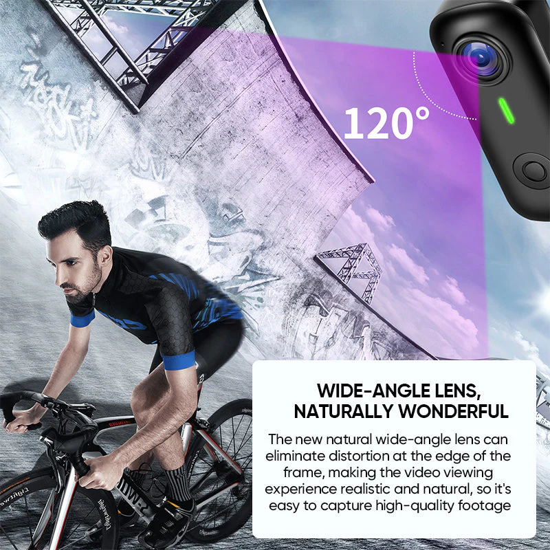 Sakerplus® Magnetic Waterproof Sport Action Camera - Image 7