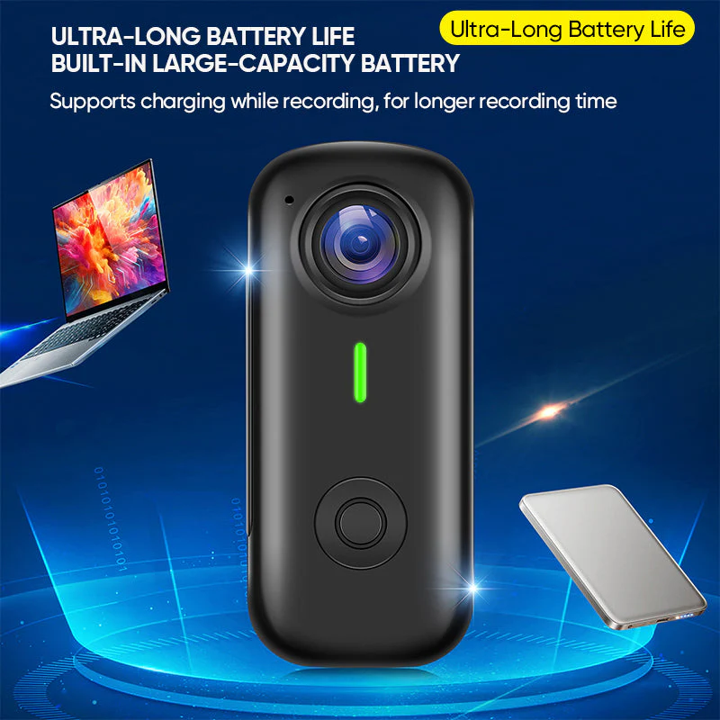 Sakerplus® Magnetic Waterproof Sport Action Camera - Image 9
