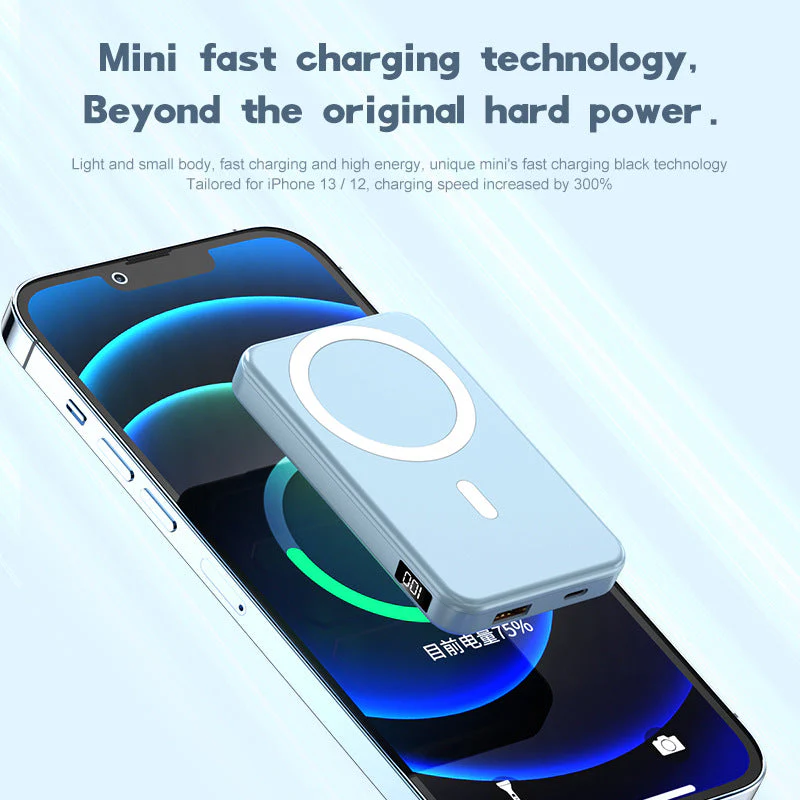 Sakerplus® Magnetic Wireless Fast Charging Powerbank - Image 12