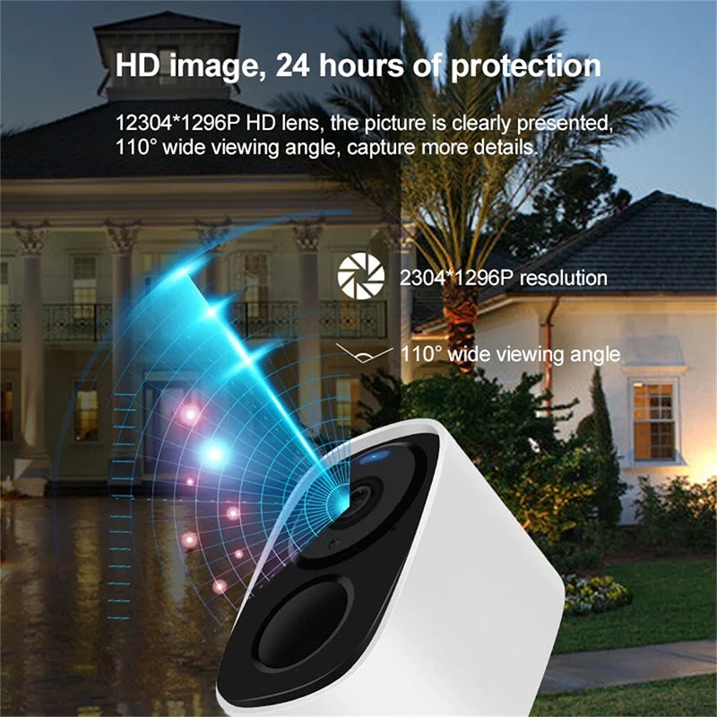 Sakerplus® Magnetic Wireless Security Camera System - Image 2