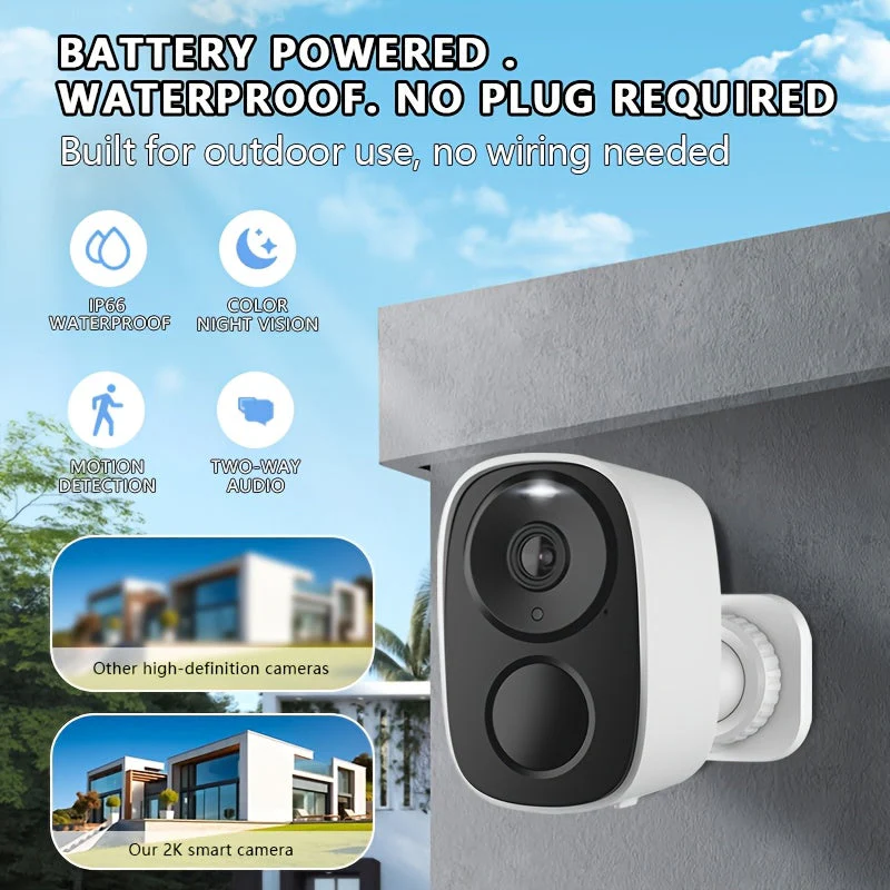 Sakerplus® Magnetic Wireless Security Camera System - Image 6