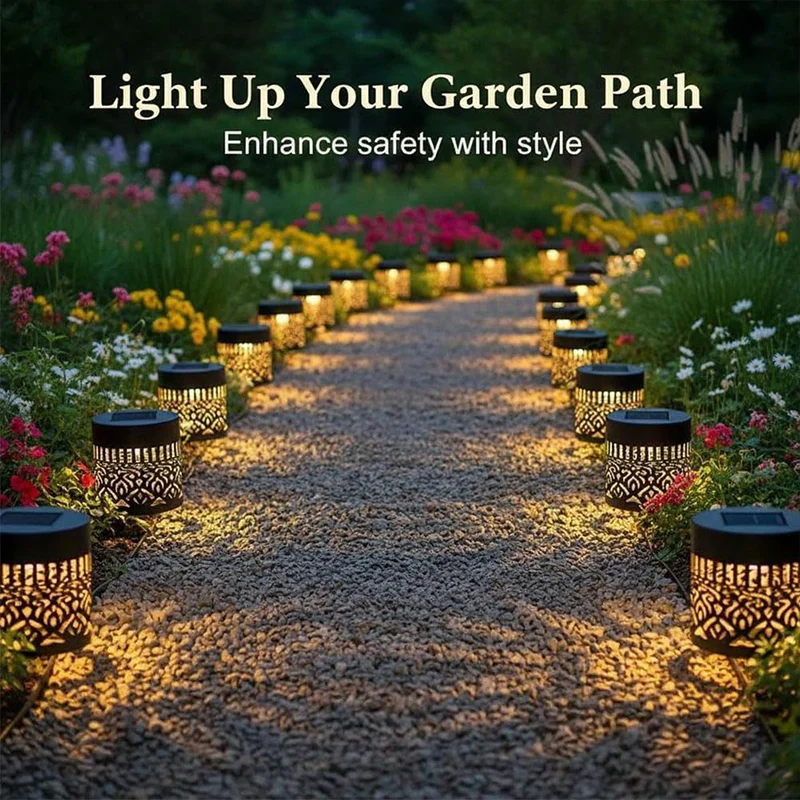 SakerplusĀ® Mandala Solar Outdoor Wall Lights - Image 4