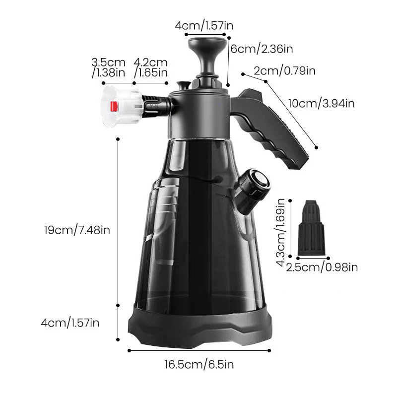 SakerplusĀ® Manual Pump Foaming Sprayer Bottle - Image 13