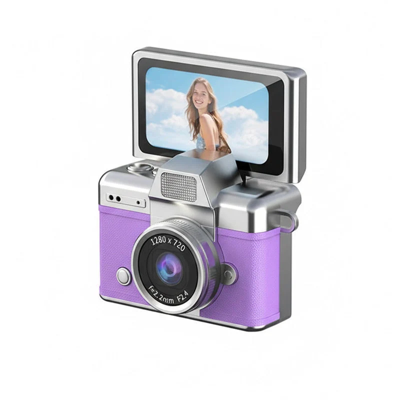 Sakerplus® Mini Flip Screen Retro Camera - Image 12