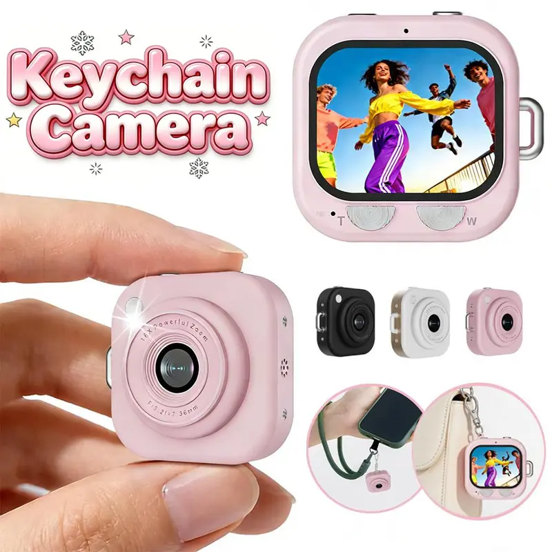 Sakerplus® Mini Keychain Digital Pocket Camera - Image 5