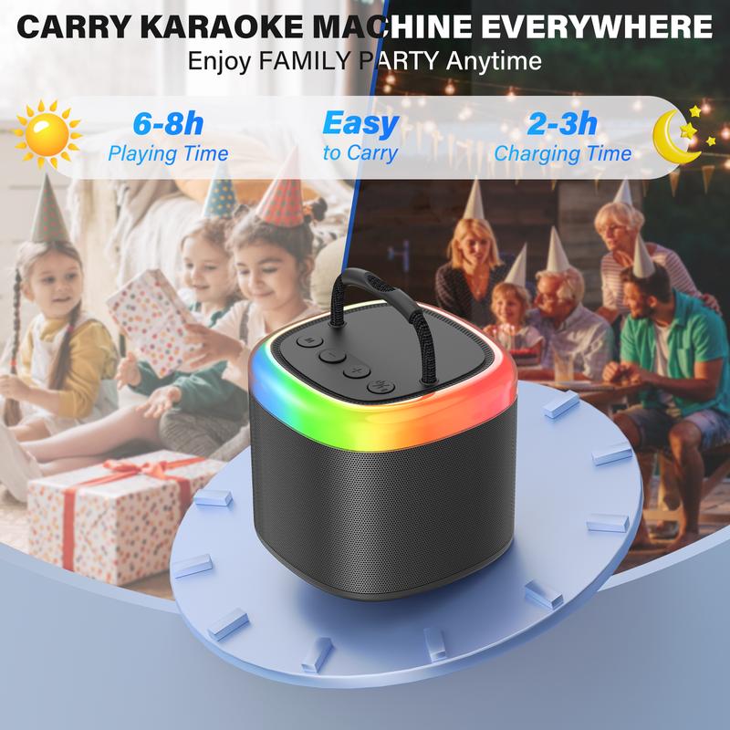 Sakerplus® Mini Portable Karaoke Speaker Set - Image 3