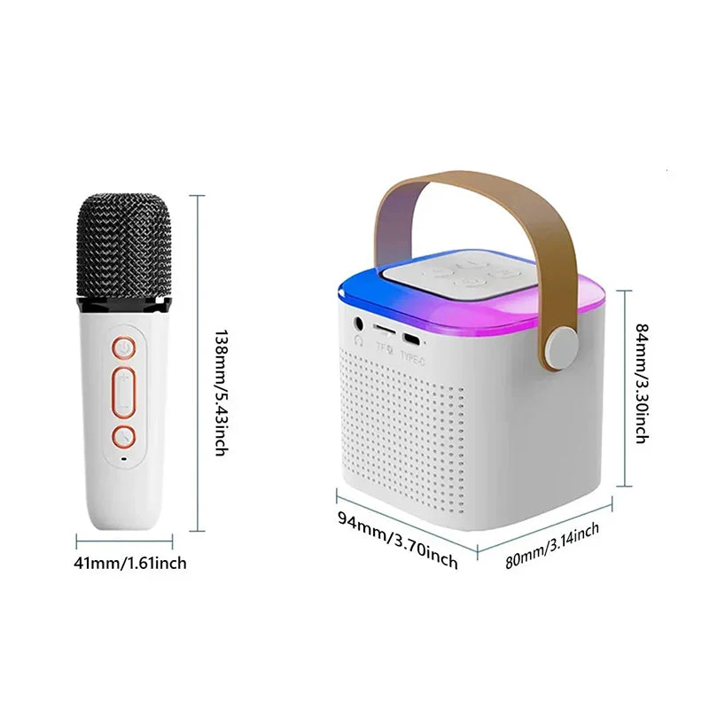 Sakerplus® Mini Portable Karaoke Speaker Set - Image 8