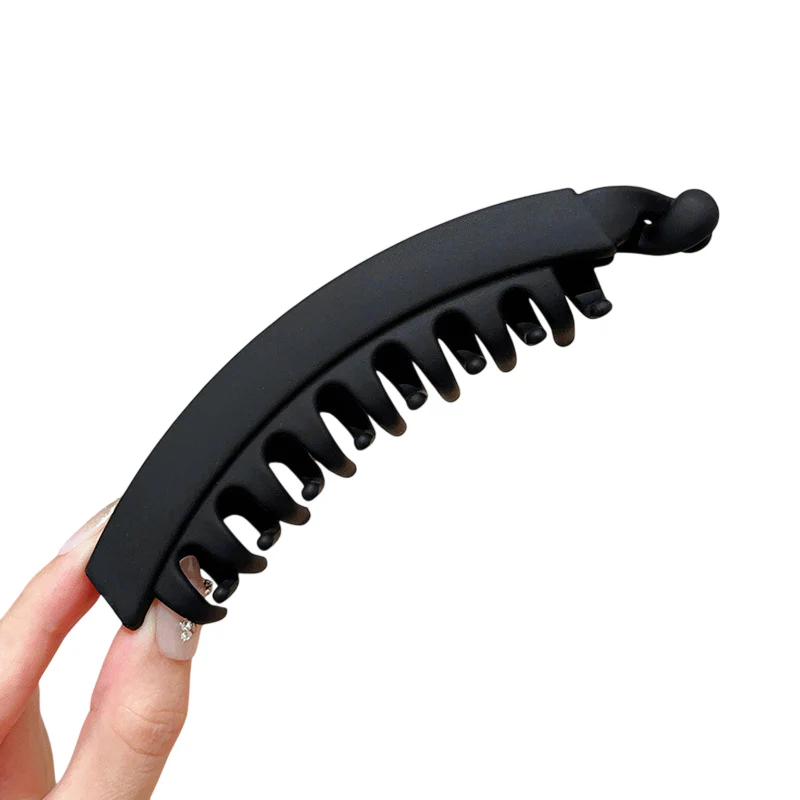 SakerplusĀ® Minimalist Banana Hair Clips Set - Image 2