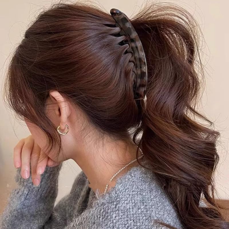 SakerplusĀ® Minimalist Banana Hair Clips Set - Image 8