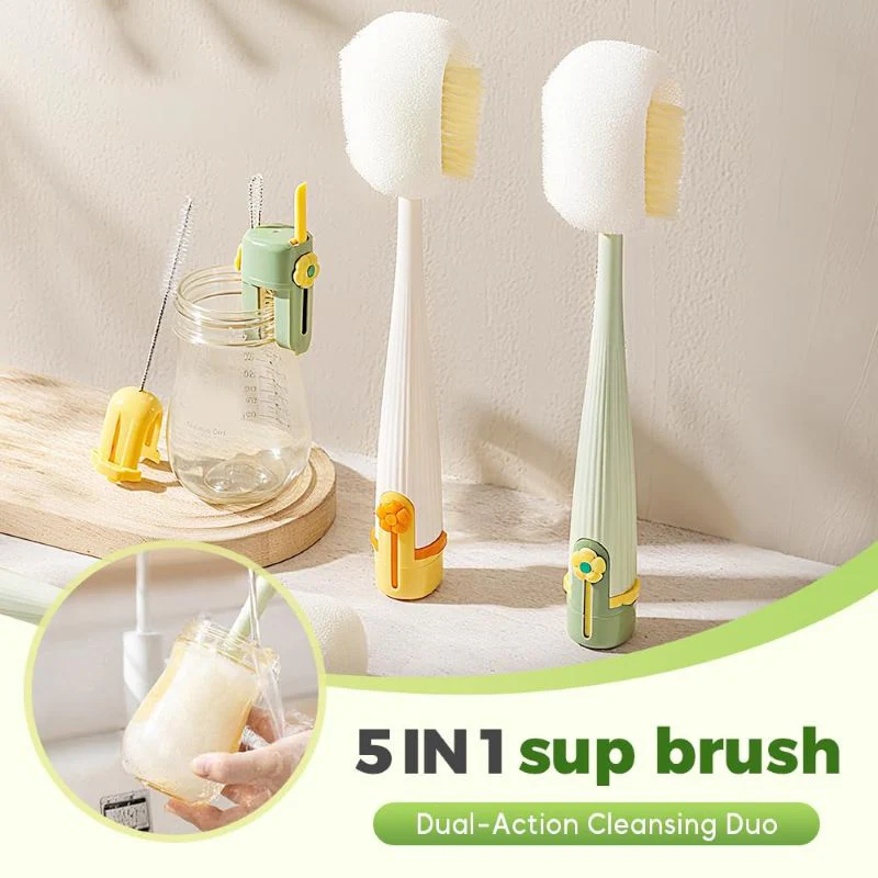 Sakerplus® Multifunctional Bottle Cleaning Brush Set - Image 10