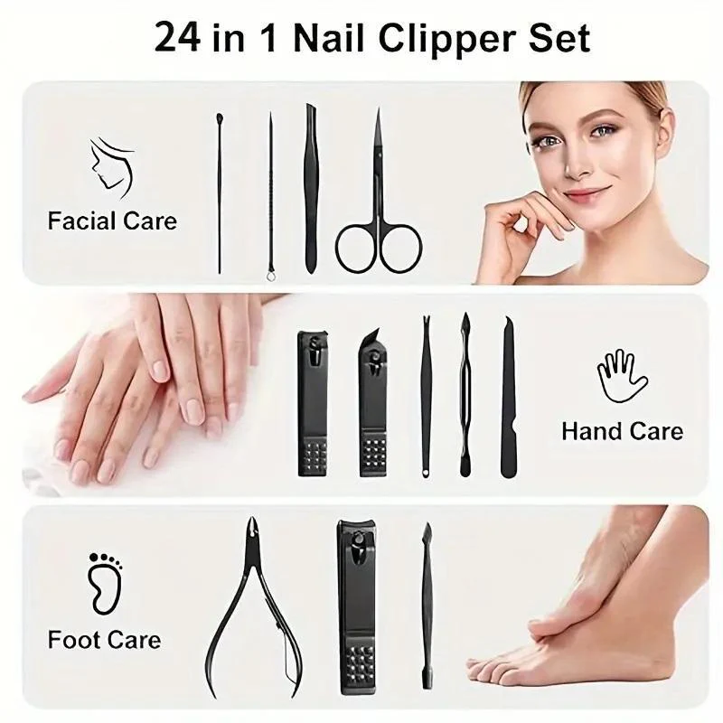 SakerplusĀ® Nail Clipper Manicure Nail Clippers Pedicure Set - Image 9
