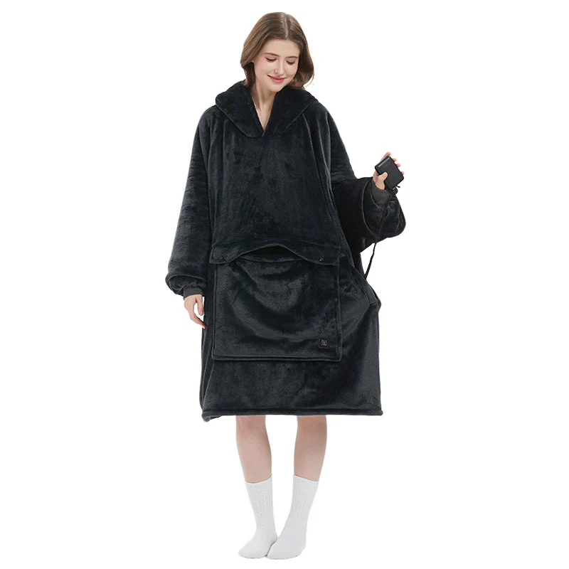 Sakerplus® Oversized Wearable Heated Blanket Hoodie - Image 12