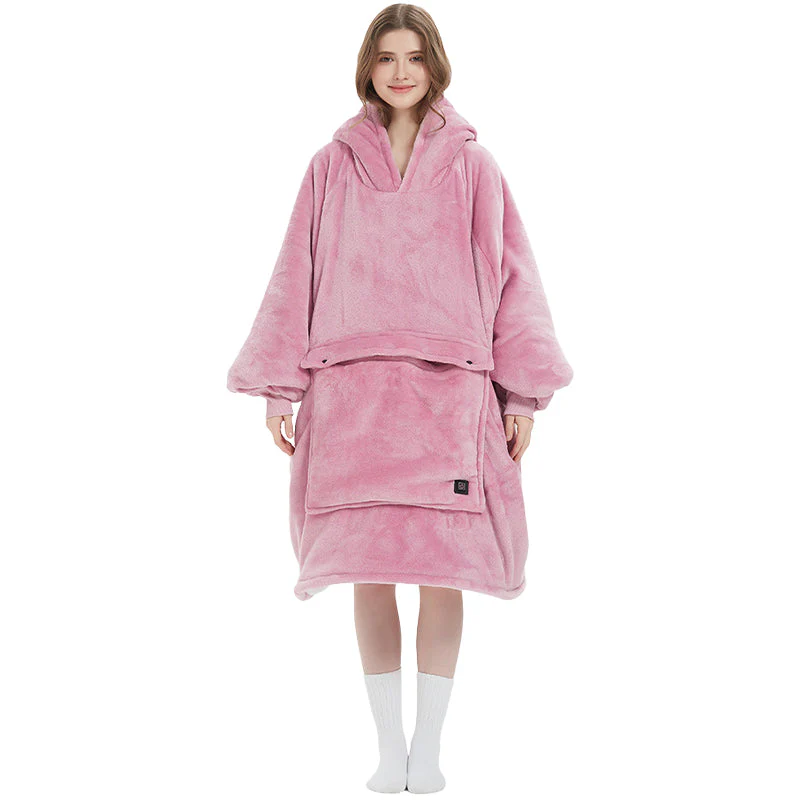 Sakerplus® Oversized Wearable Heated Blanket Hoodie - Image 14