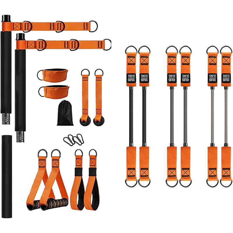 Sakerplus® Pilates Bar Kit With Resistance Bands - Image 6