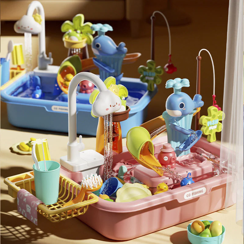 Sakerplus® Play Sink With Running Water - Image 6