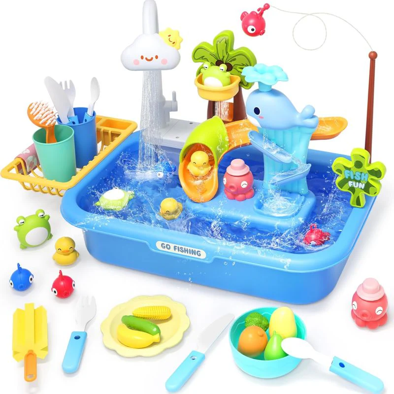 Sakerplus® Play Sink With Running Water - Image 9