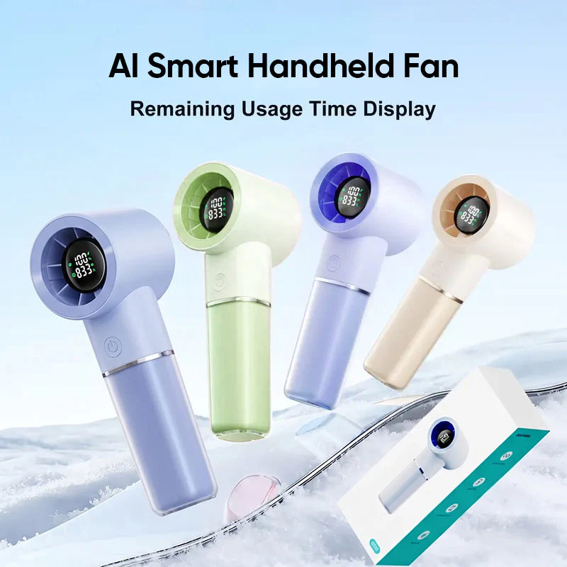 SakerplusĀ® Portable Handheld Rechargeable Personal Cooling Fan - Image 7