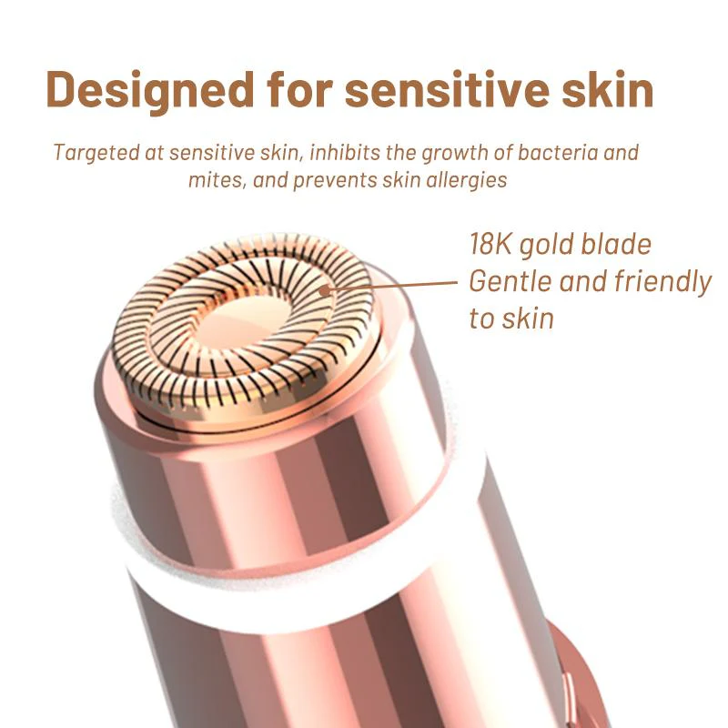 Sakerplus® Portable Lipstick Facial Hair Remover Trimmer - Image 3