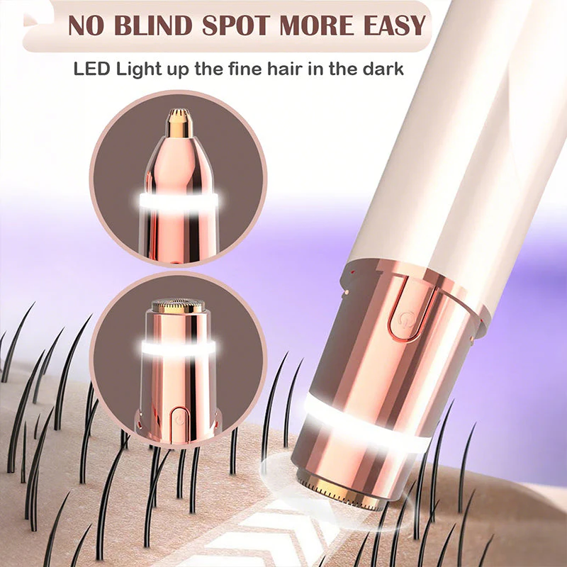 Sakerplus® Portable Lipstick Facial Hair Remover Trimmer - Image 6