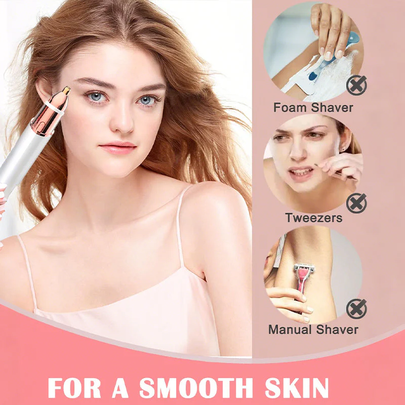 Sakerplus® Portable Lipstick Facial Hair Remover Trimmer - Image 9