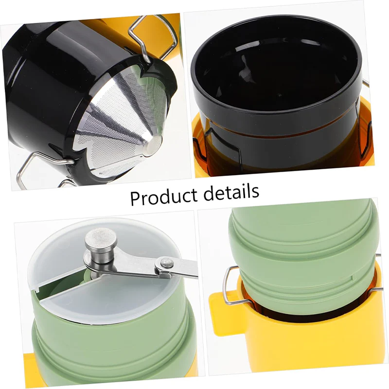 SakerplusĀ® Portable Manual Coffee Bean Burr Grinder - Image 13