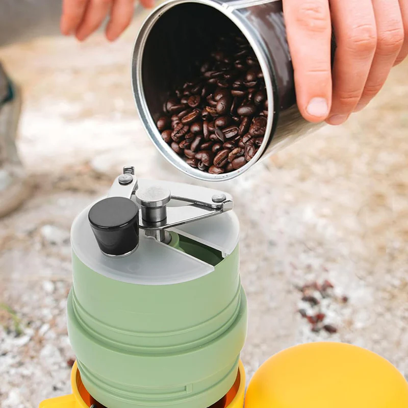 SakerplusĀ® Portable Manual Coffee Bean Burr Grinder - Image 7