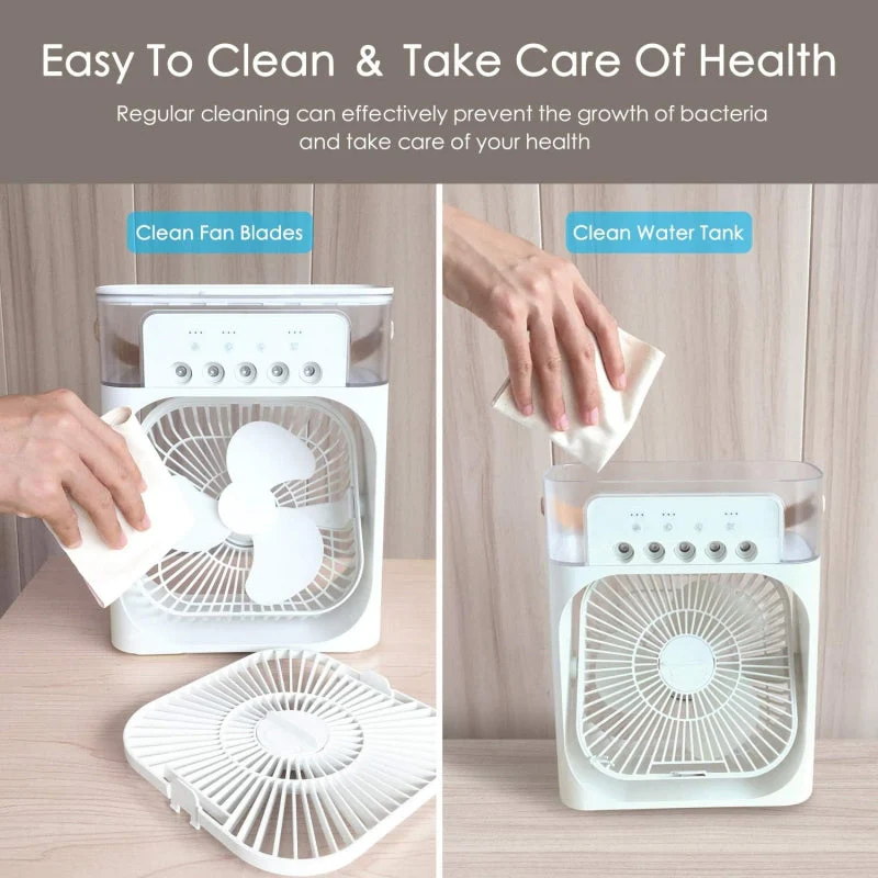 SakerplusĀ® Portable Mini Evaporative Air Cooler - Image 6