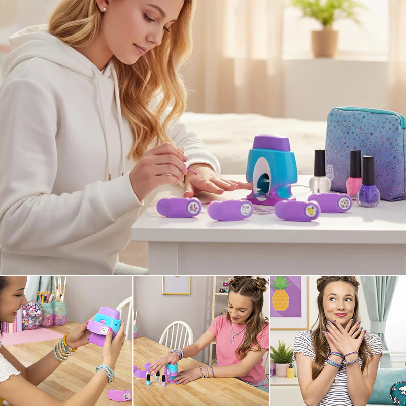 SakerplusĀ® Portable Nail Art Stamp Kit - Image 10