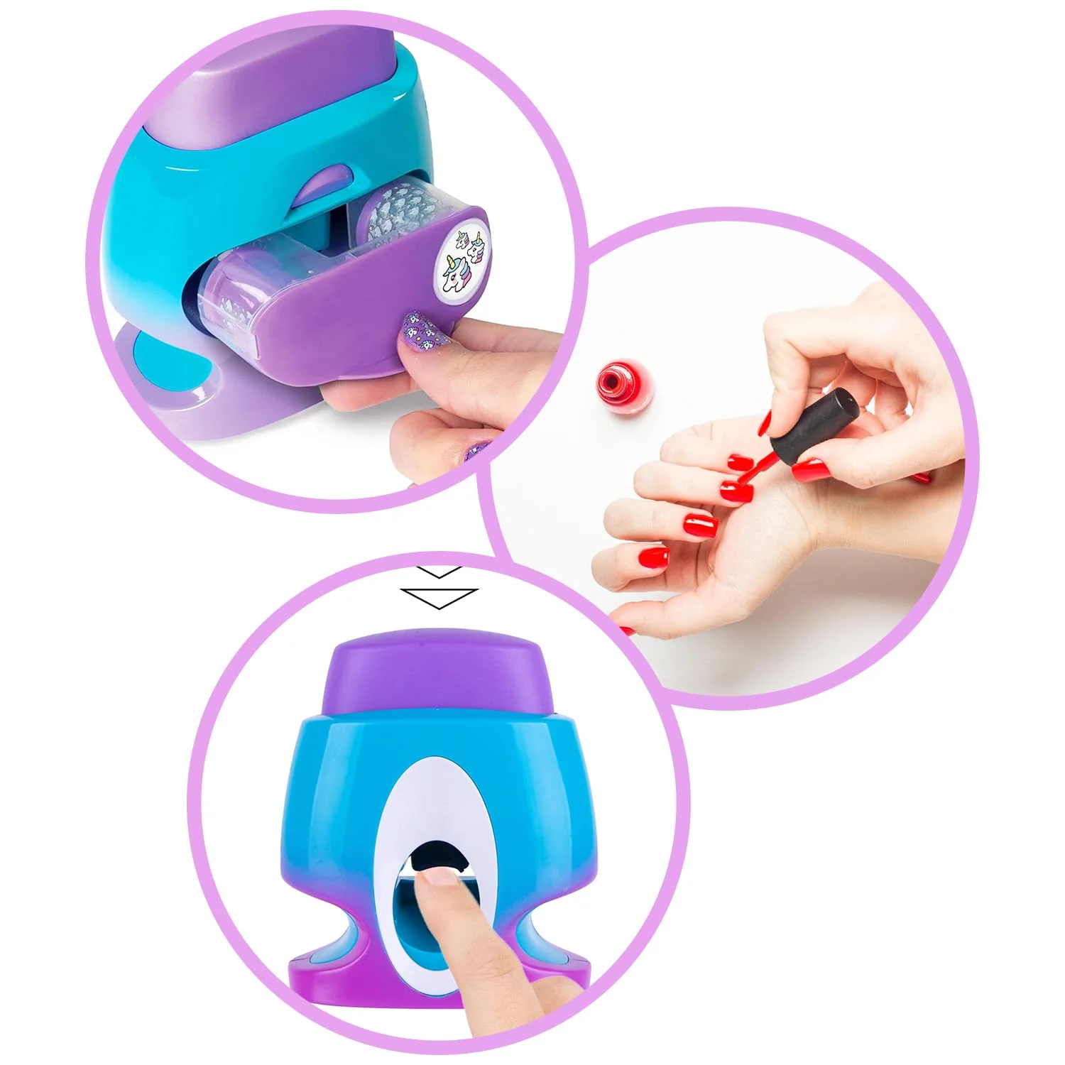 SakerplusĀ® Portable Nail Art Stamp Kit - Image 12