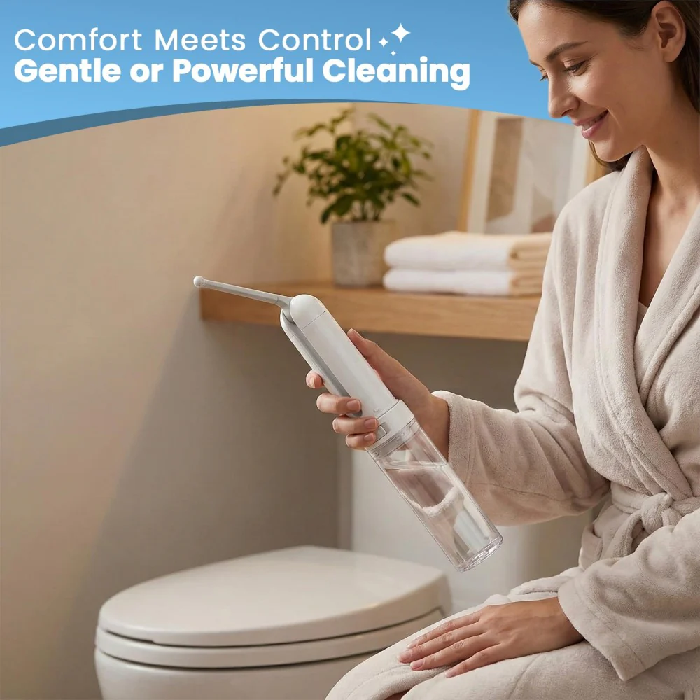 Sakerplus® Portable Rechargeable Electric Travel Bidet Sprayer - Image 6