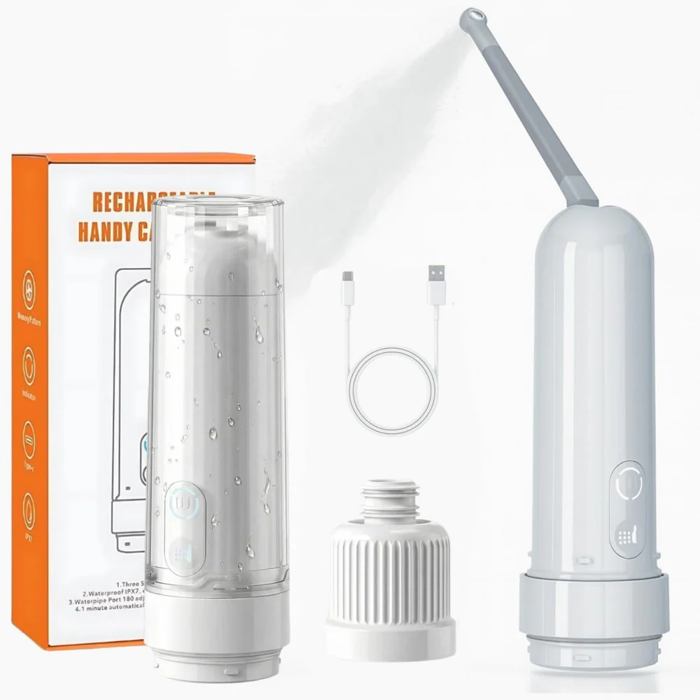 Sakerplus® Portable Rechargeable Electric Travel Bidet Sprayer - Image 9