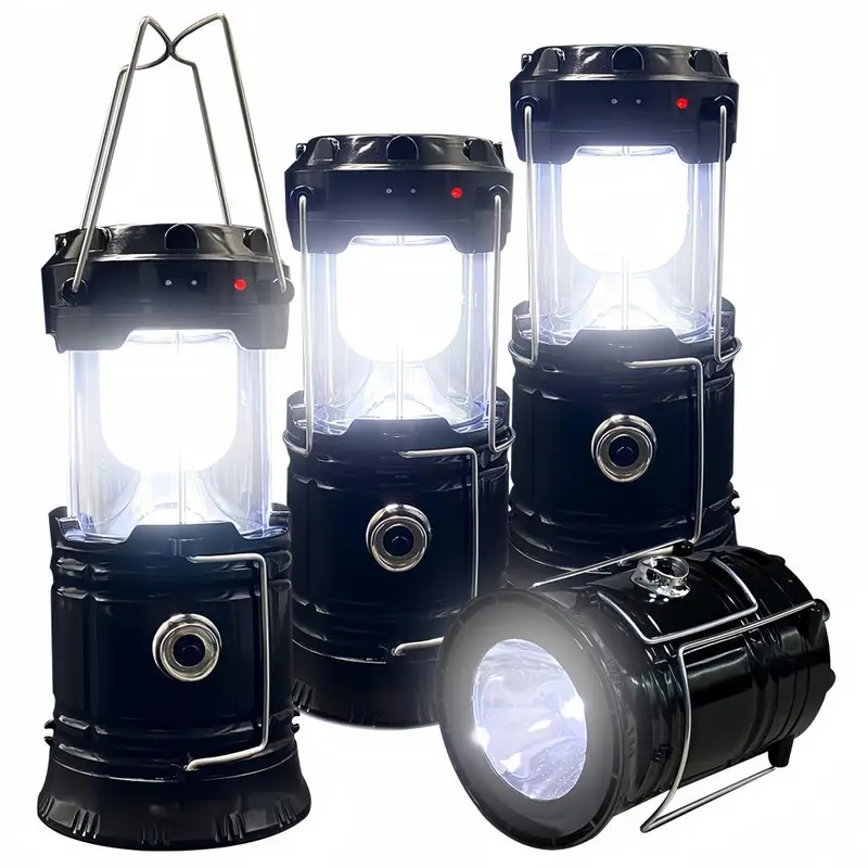 SakerplusĀ® Portable Solar Rechargeable LED Lantern