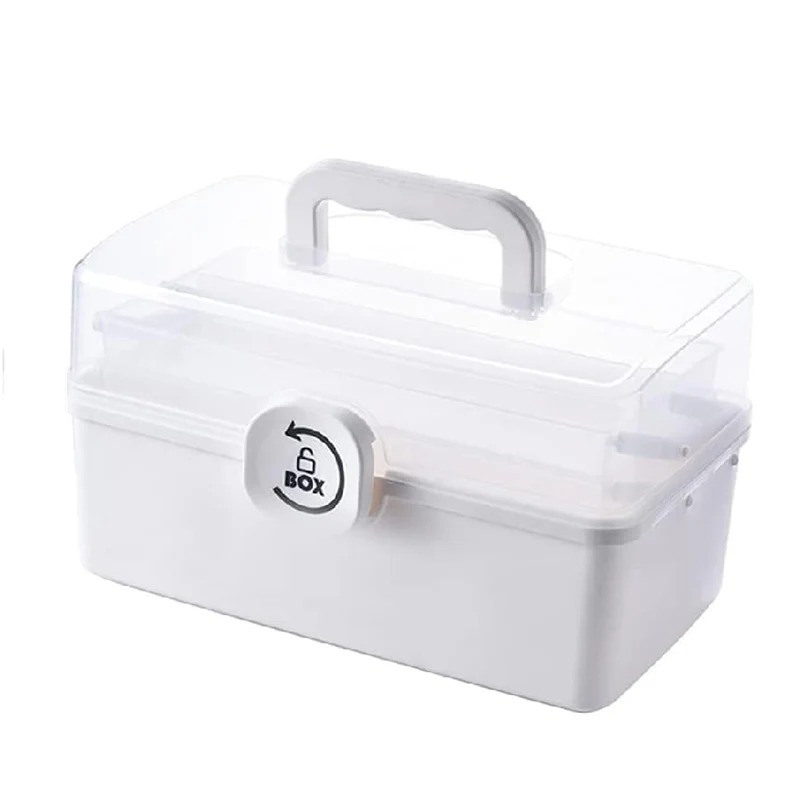 SakerplusĀ® Portable Three Tier Craft Storage Box - Image 8