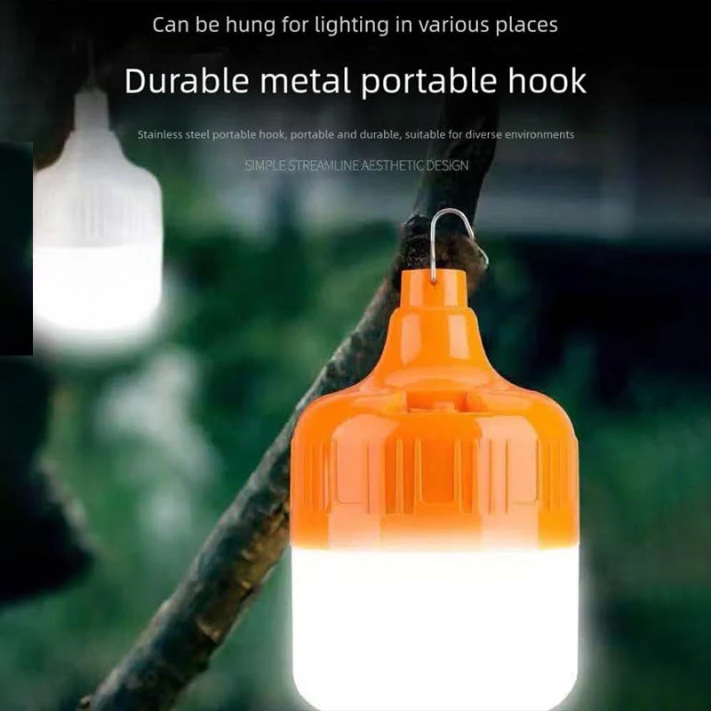 Sakerplus® Portable USB Rechargeable LED Camping Bulb - Image 4